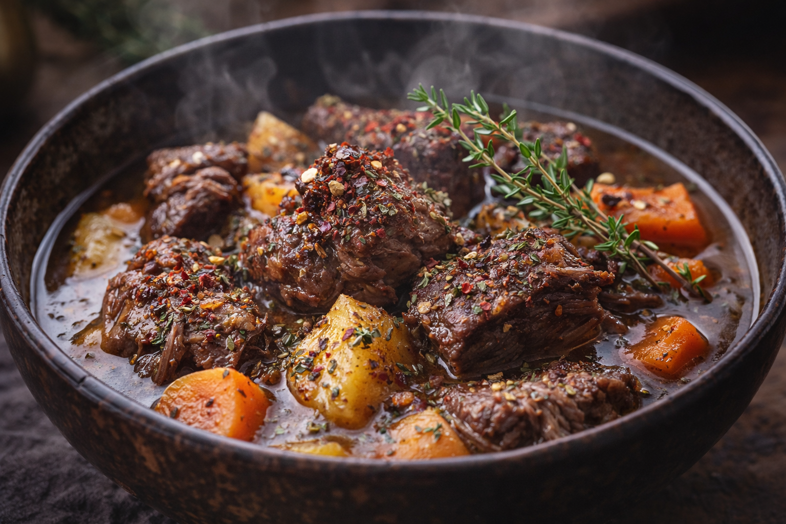 Irish Lamb Stew with Anatolian Herbs