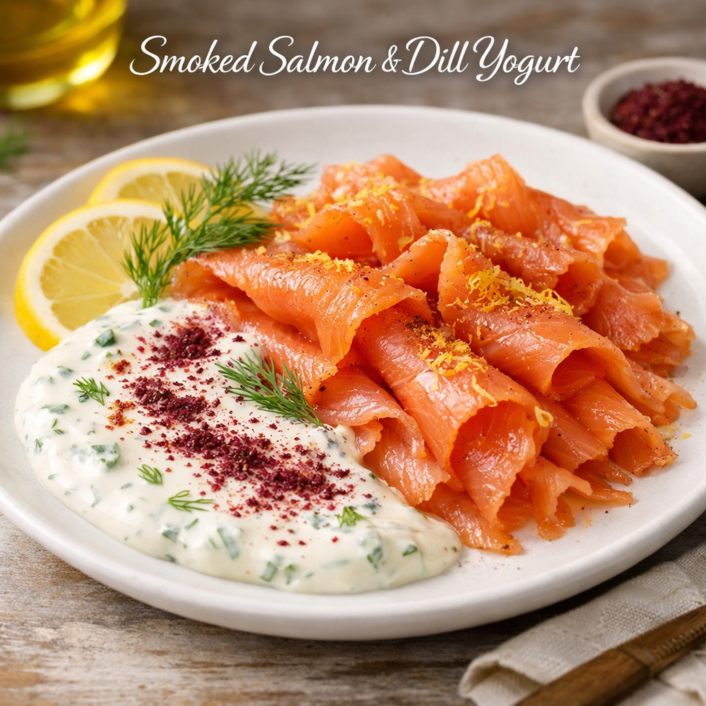 Smoked Salmon and Dill Yoghurt